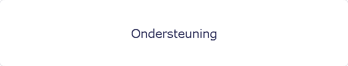Ondersteuning